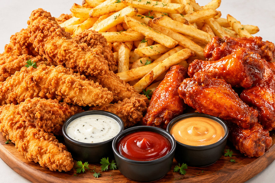 Tenders Patates Menü